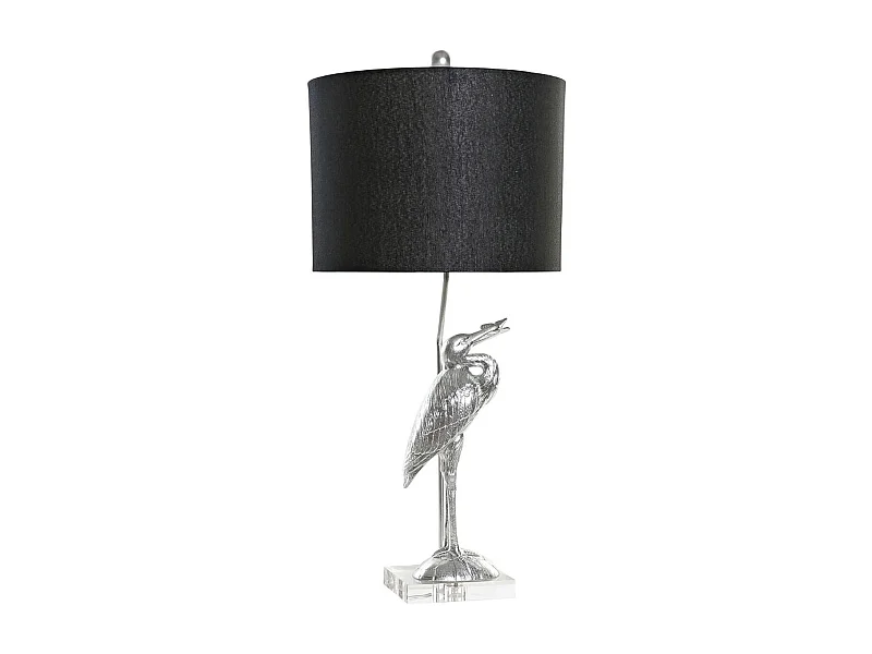 Lampe Héron en résine 74 cm