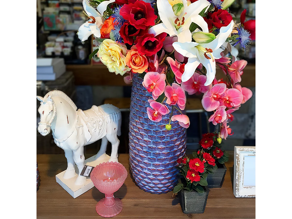 Tige d'Anémone Velvet - Rouge