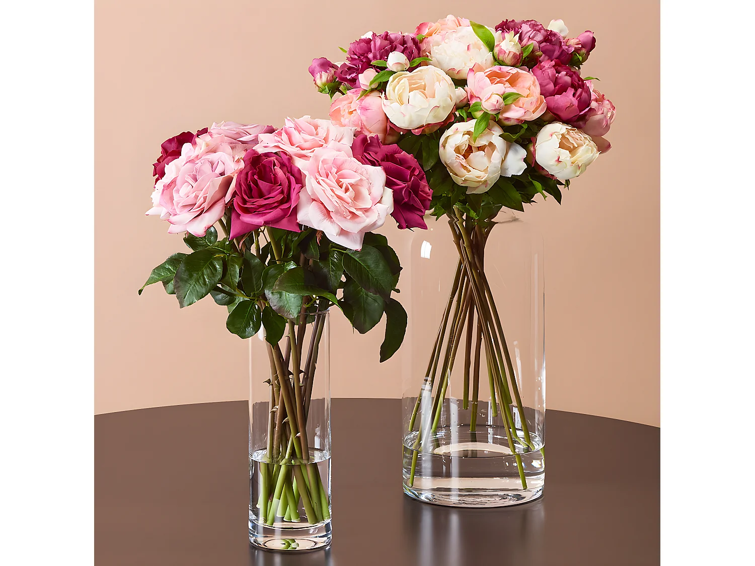 Tige de Pivoine Penny - Rose