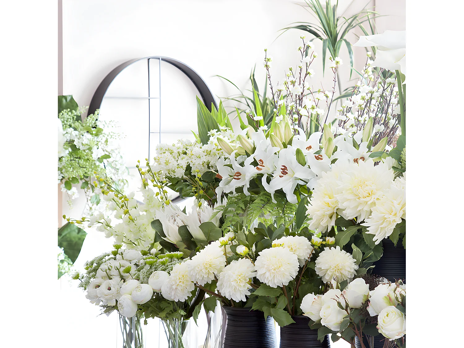 Tige de Lily Rubrum Elsa - Violet / 98 cm