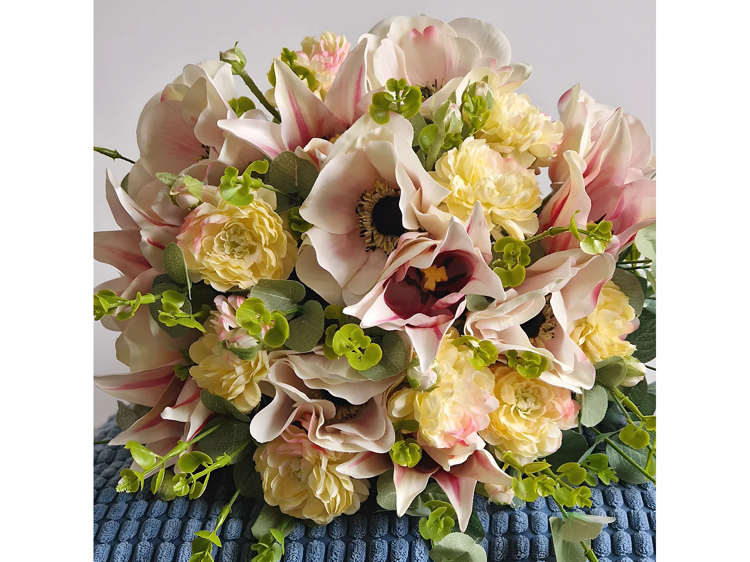 Tige de Dahlia Andreas - Jaune / 50 cm