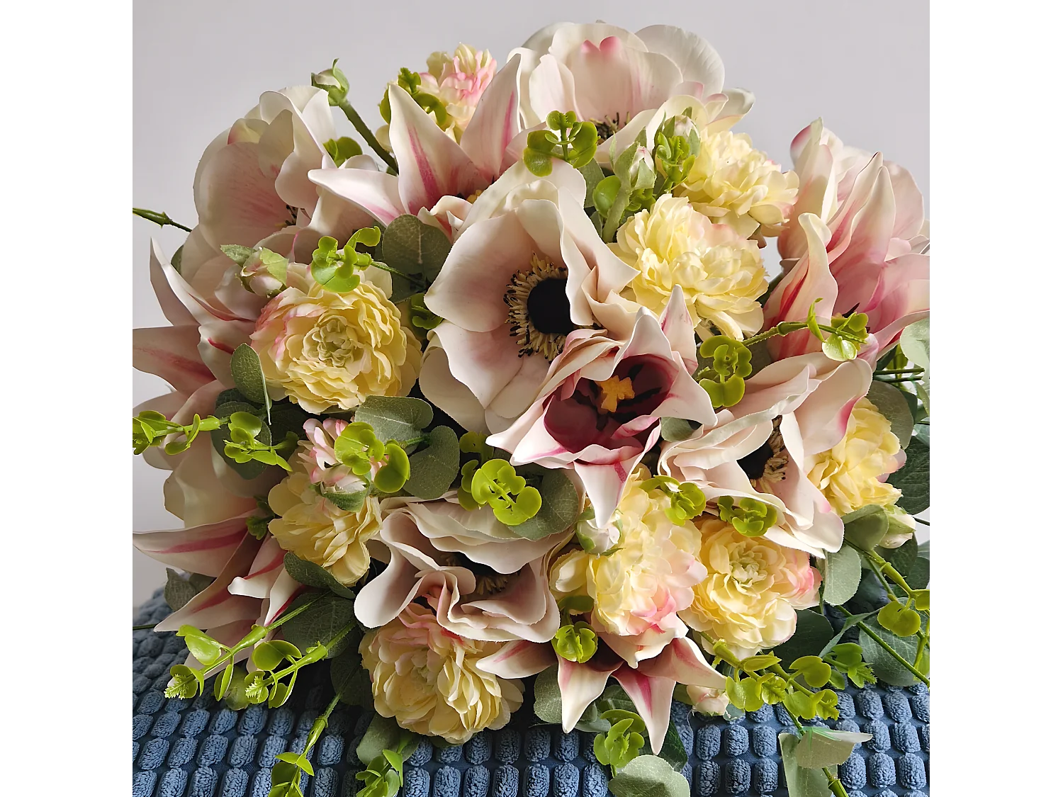 Tige de Dahlia Andreas - Jaune / 50 cm