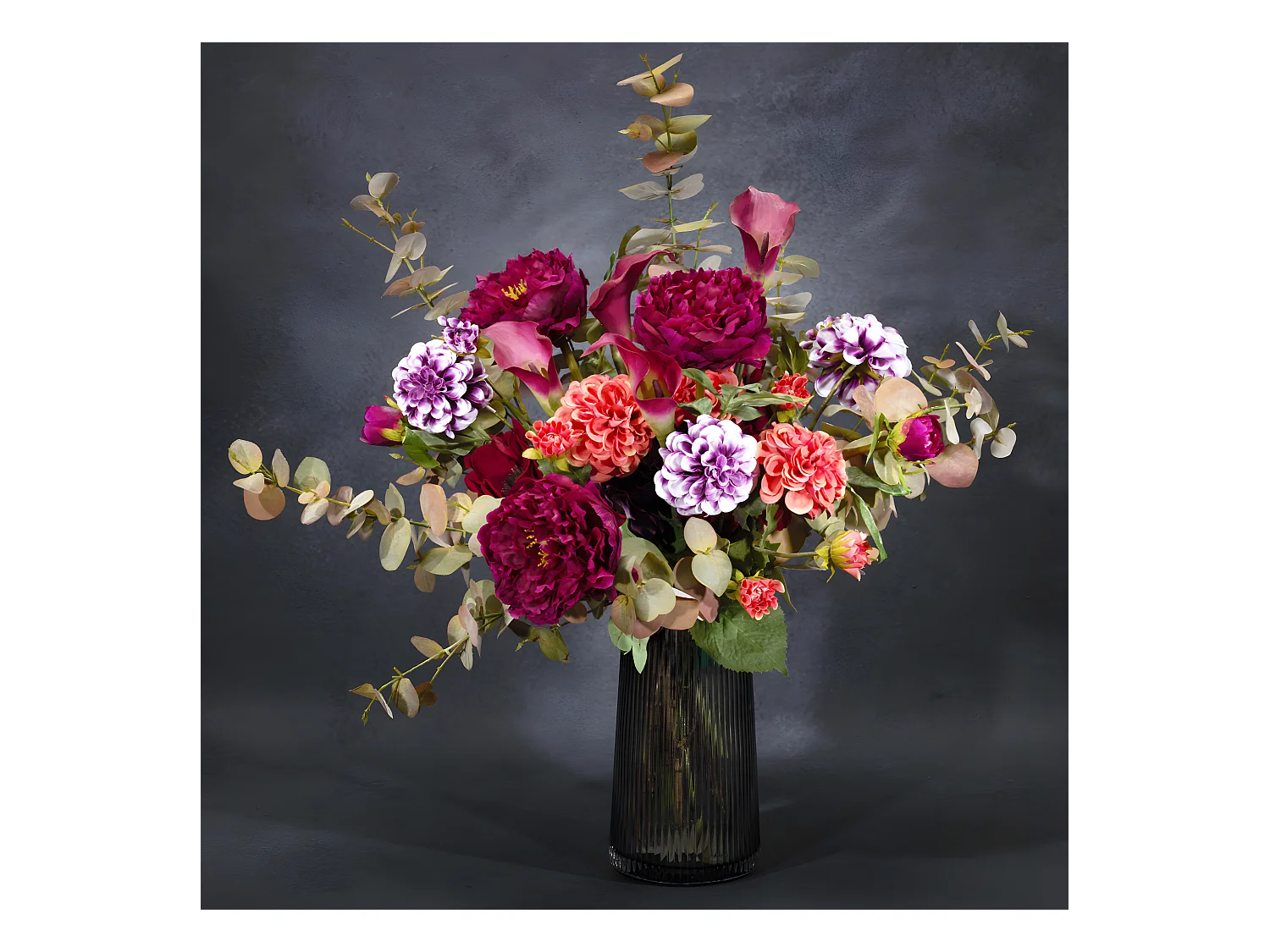 Tige de Dahlia Andreas - Orange / 50 cm