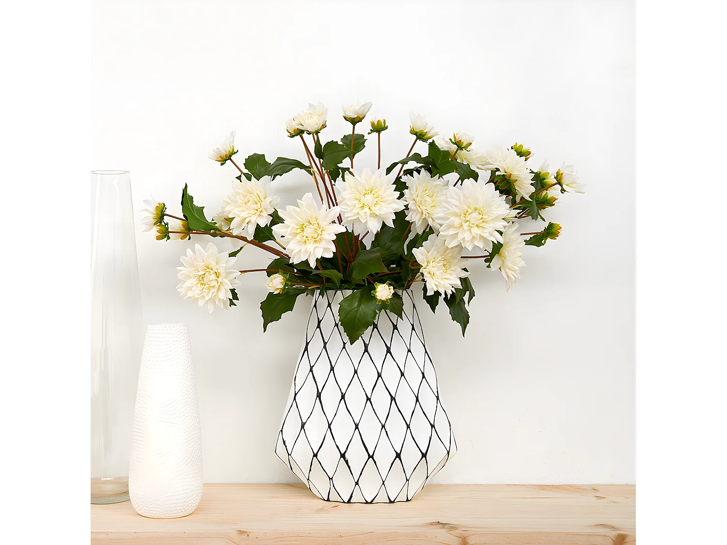 Tige de Dahlia Clara - Fuchsia