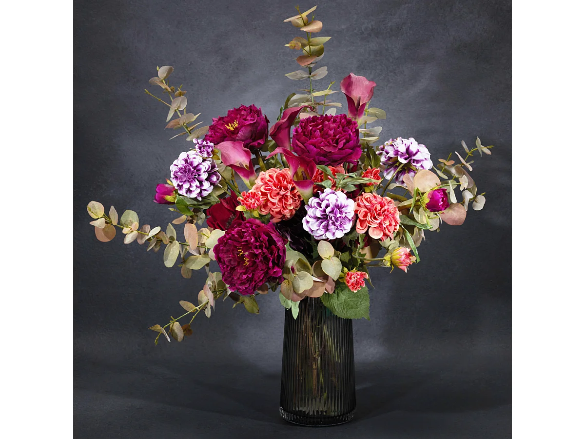 Tige de Dahlia Andreas - Orange / 48 cm