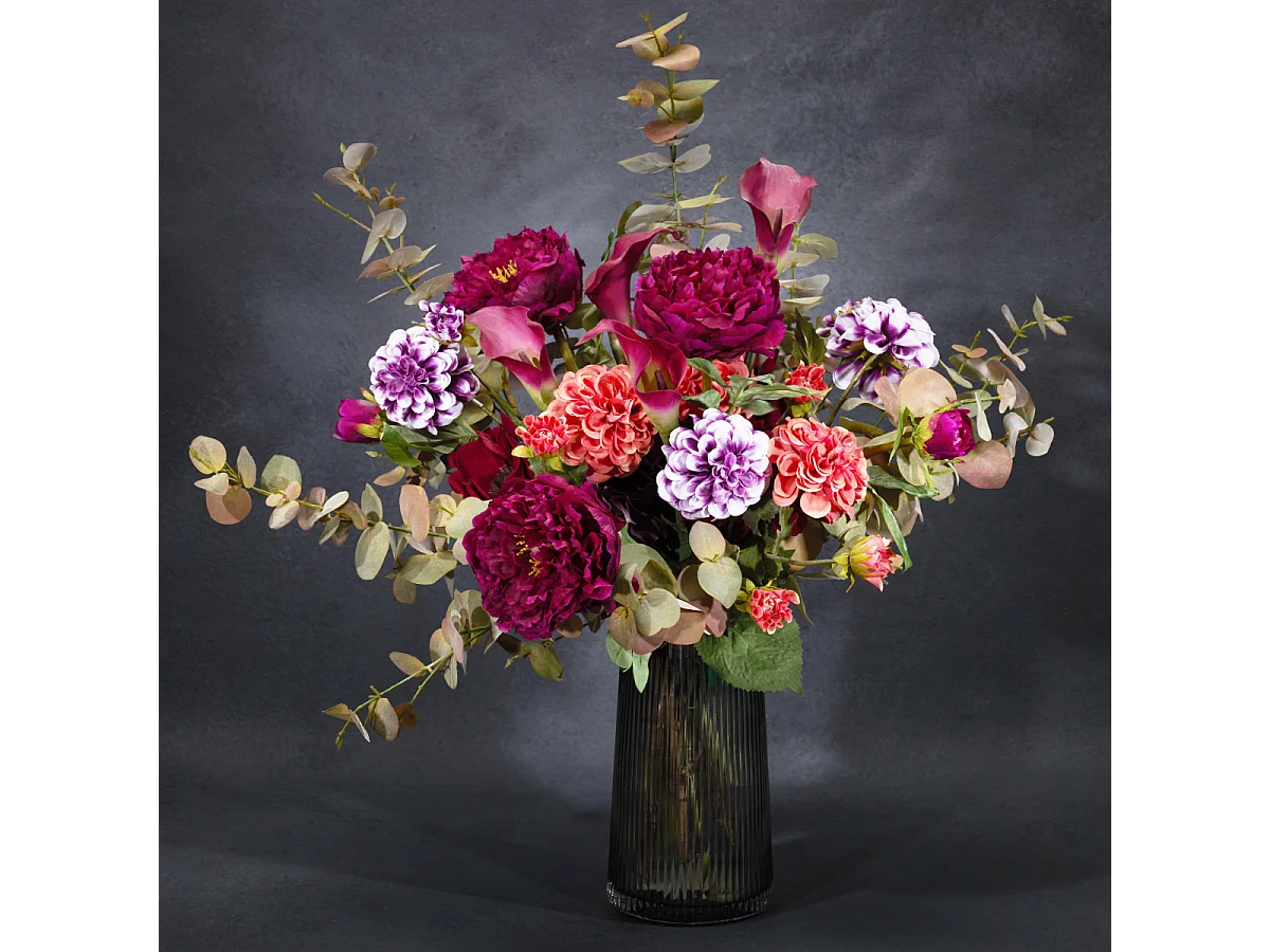 Tige de Dahlia Andreas - Orange / 48 cm