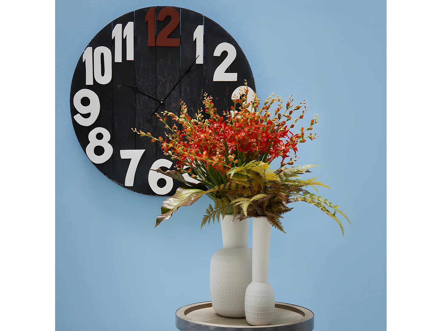 Feuillage de Fougère - Rouge