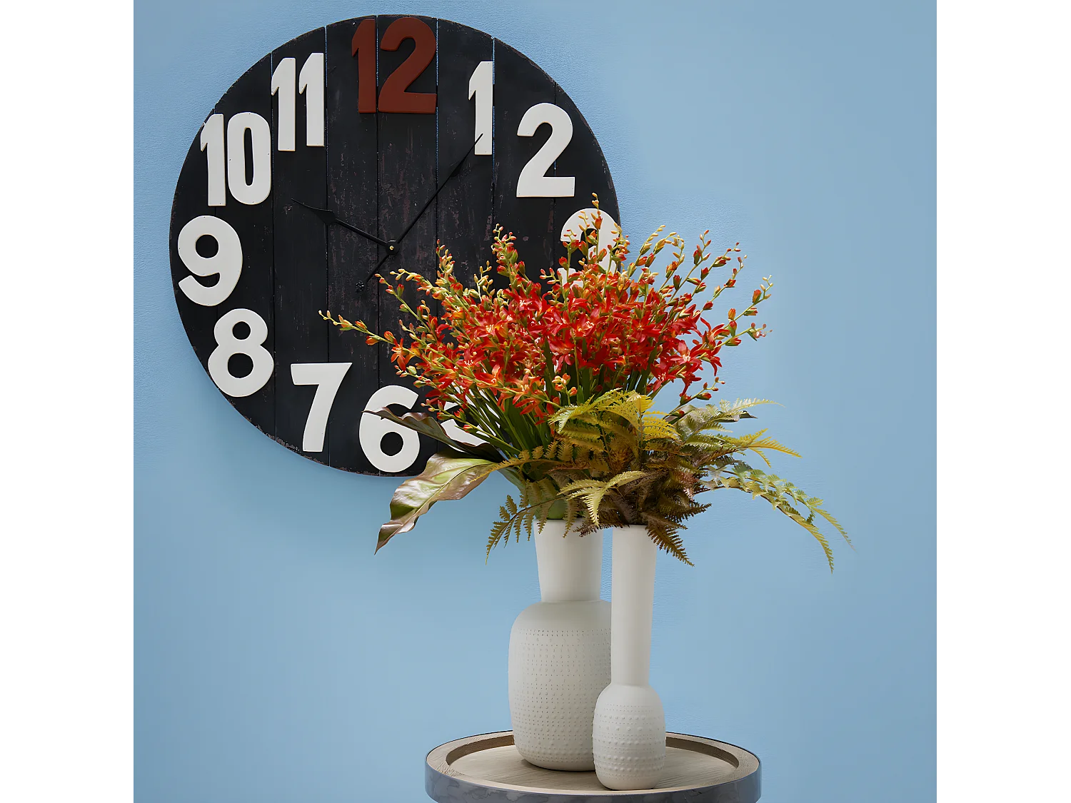 Feuillage de Fougère - Rouge