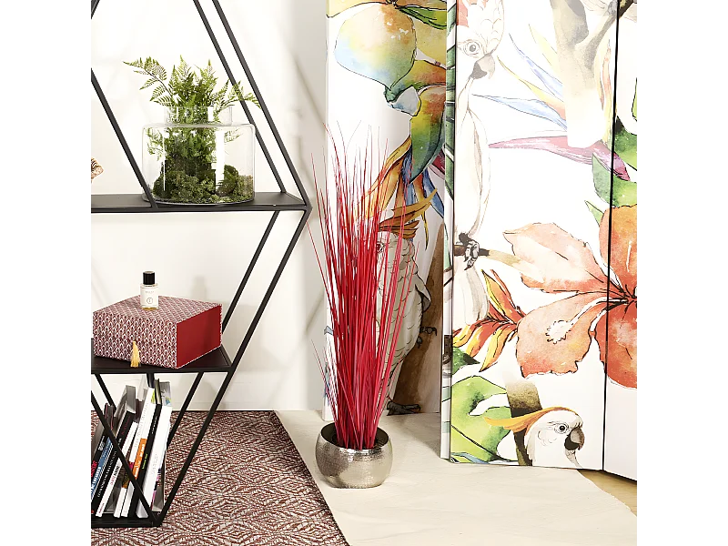 Touffe d'Herbes - Rouge