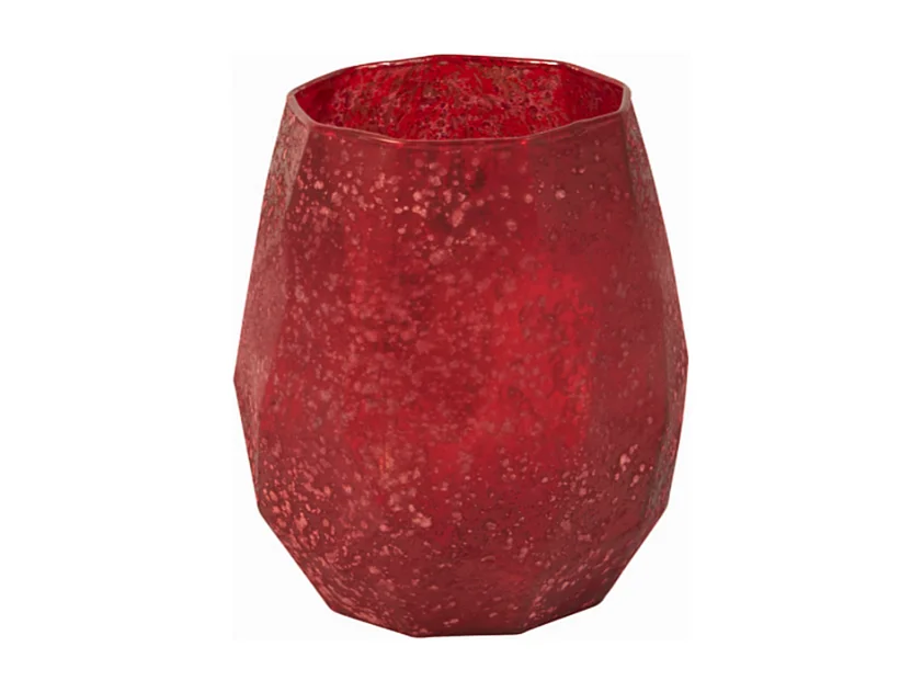 Photophore Snowy Moyen Format - Blanc / 13 cm