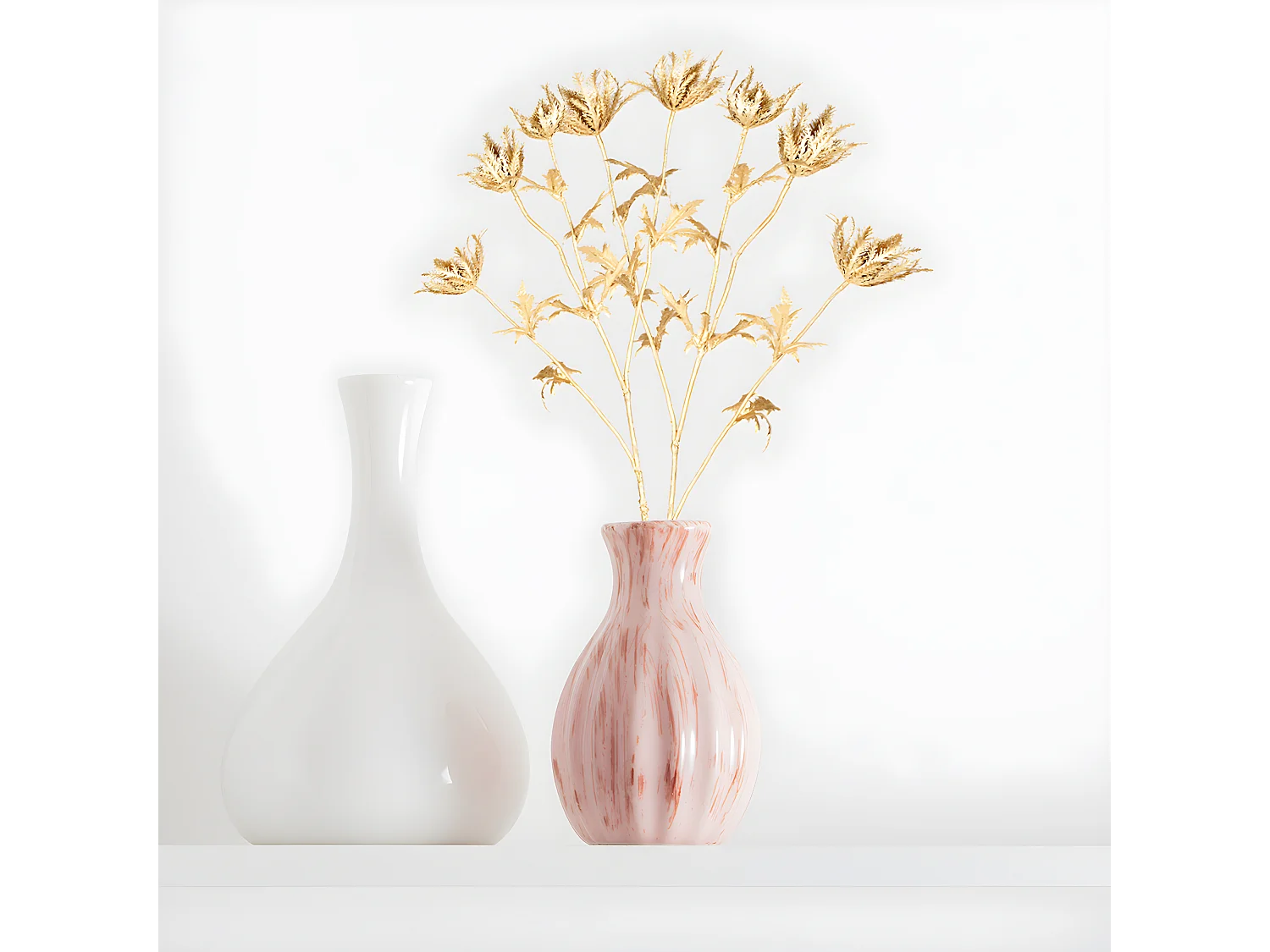 Tige de Chardon Doré Petit Format - Doré / 56 cm