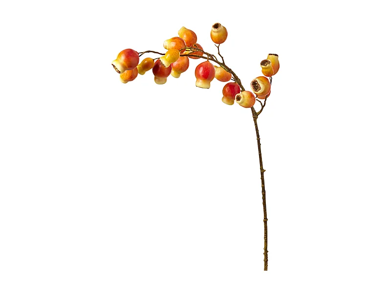 Branche Églantier - Violet / 90 cm