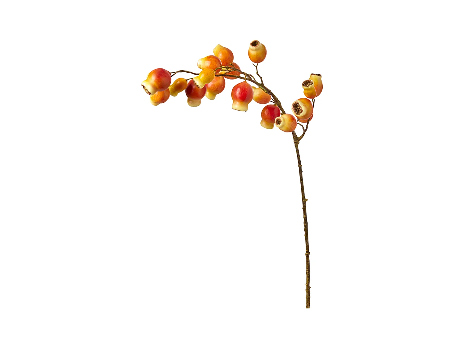 Branche Églantier - Violet / 90 cm