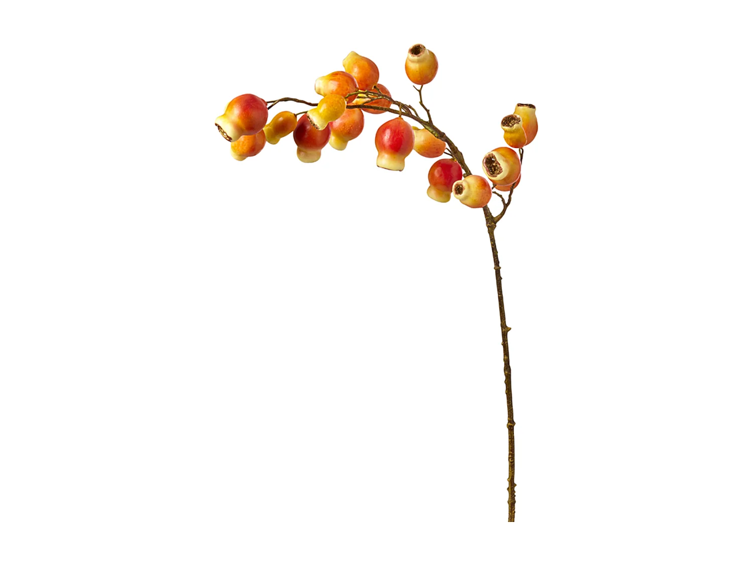 Branche Églantier - Violet / 90 cm