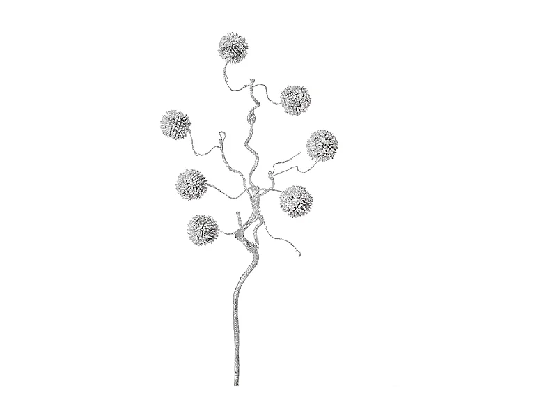 Branche de Pompons Pailletés Izia