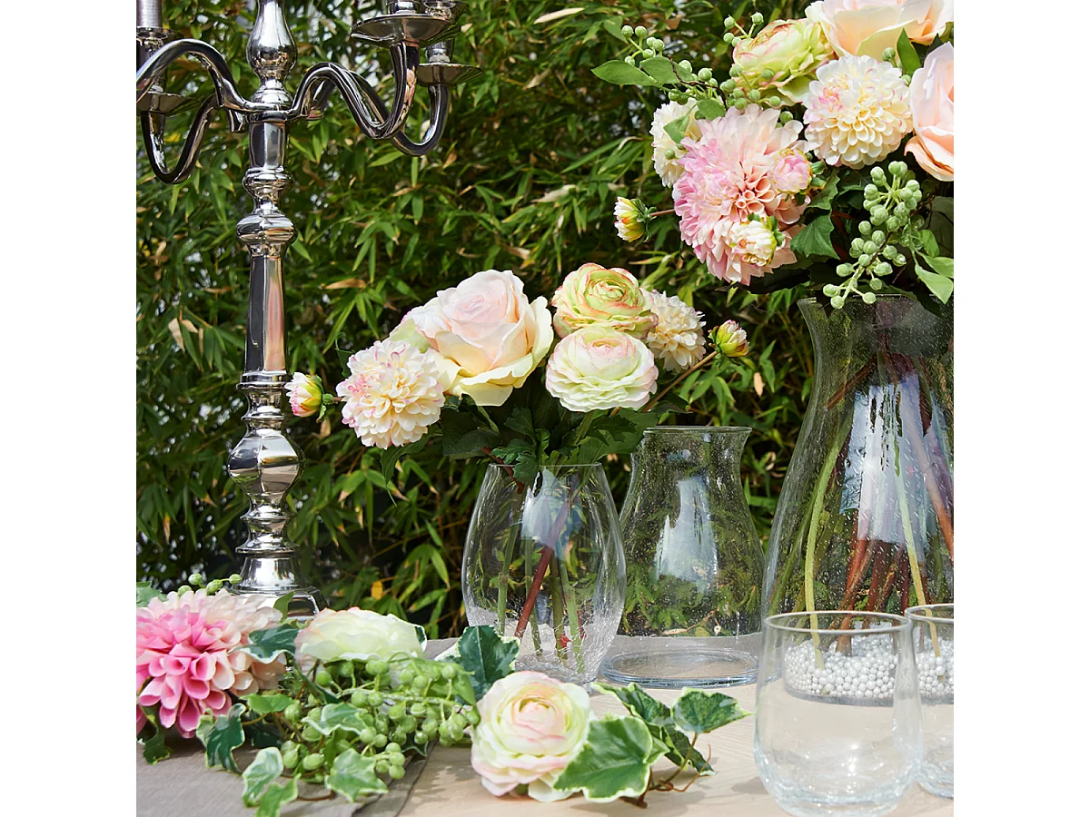 Photophore Alba - Transparent / 25 cm