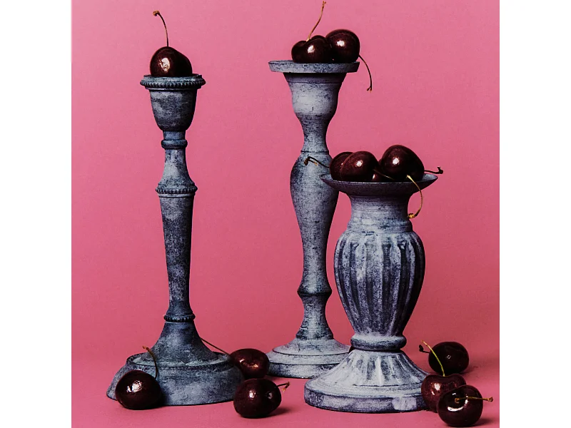 Bougeoir Aspen - Gris