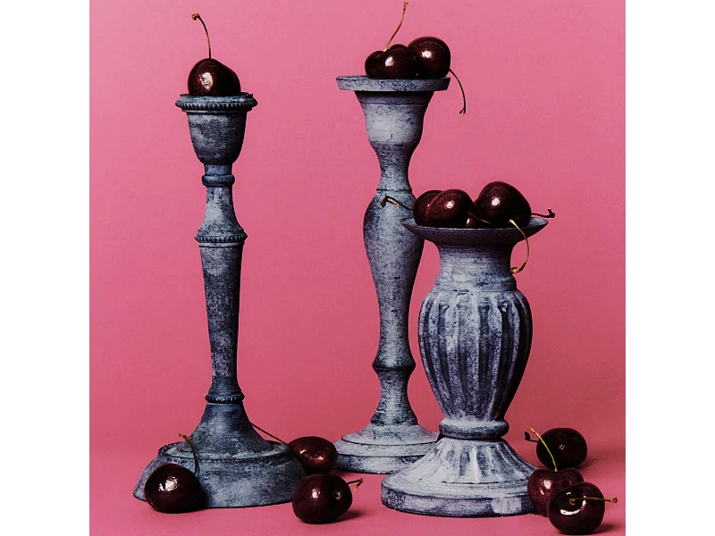 Bougeoir Aspen - Gris