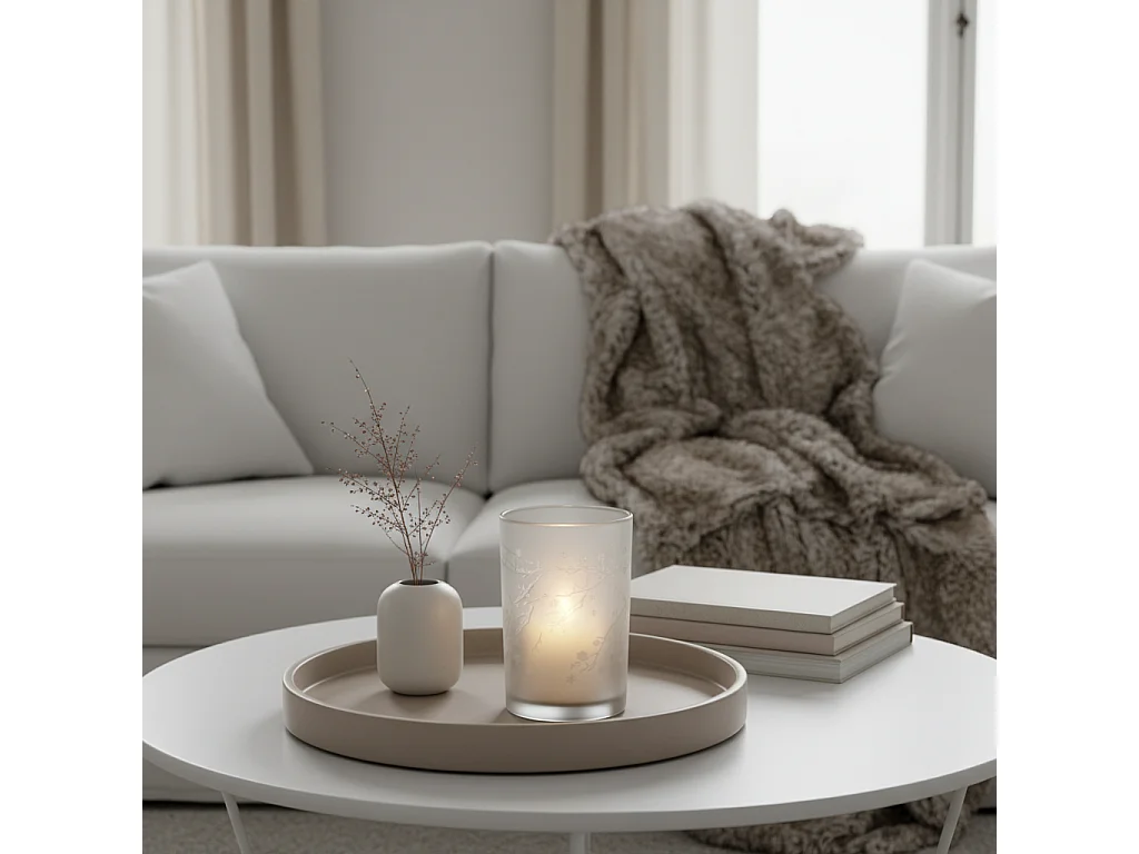 Photophore Windy - Argenté