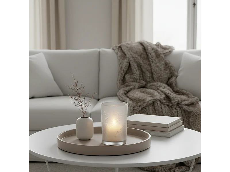 Photophore Windy - Argenté