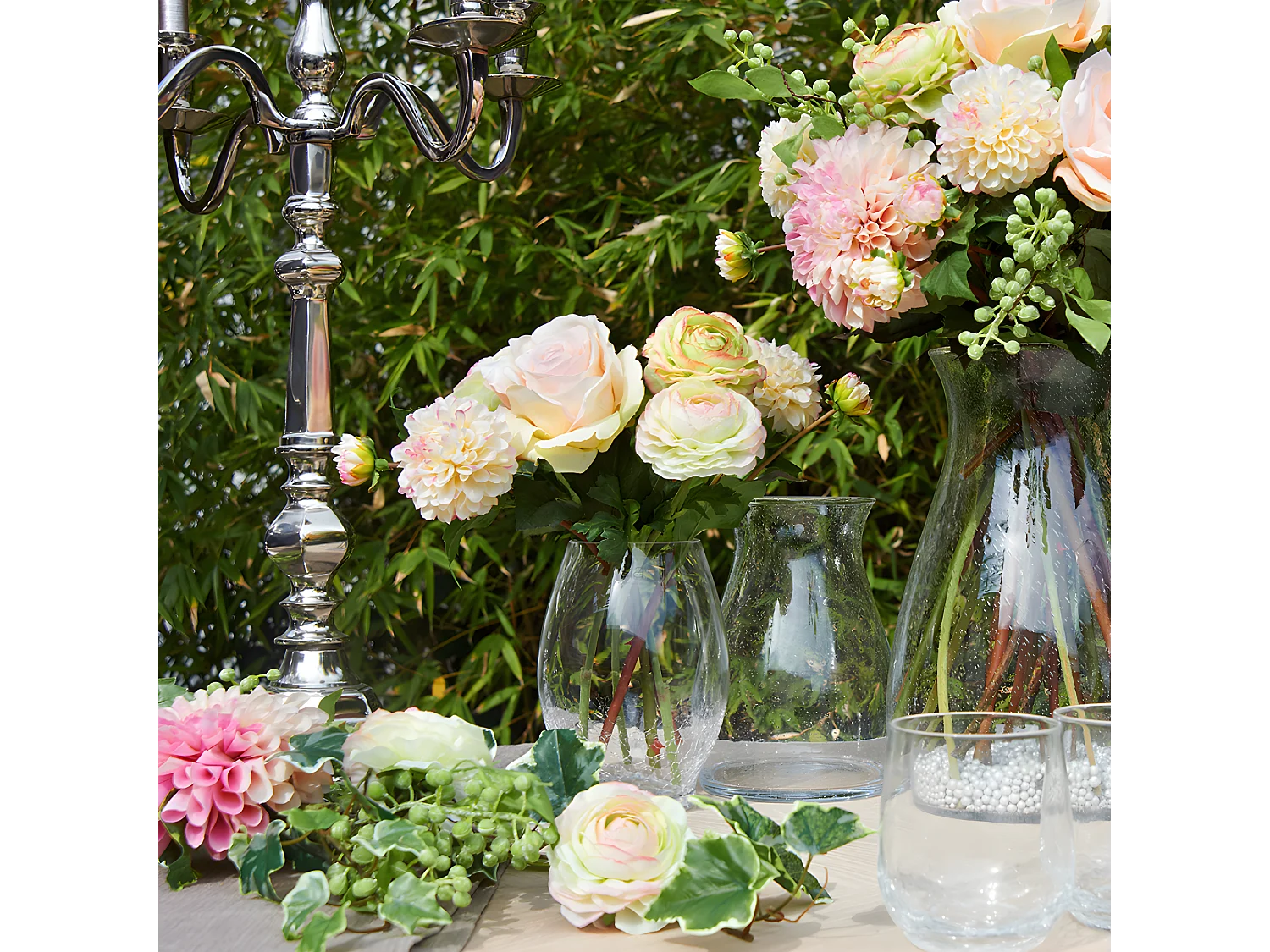 Photophore Alba - Transparent / 17 cm