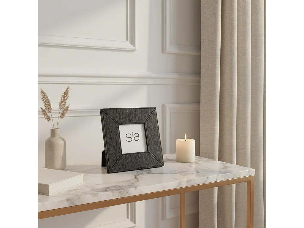 Cadre Photo Navy - Noir