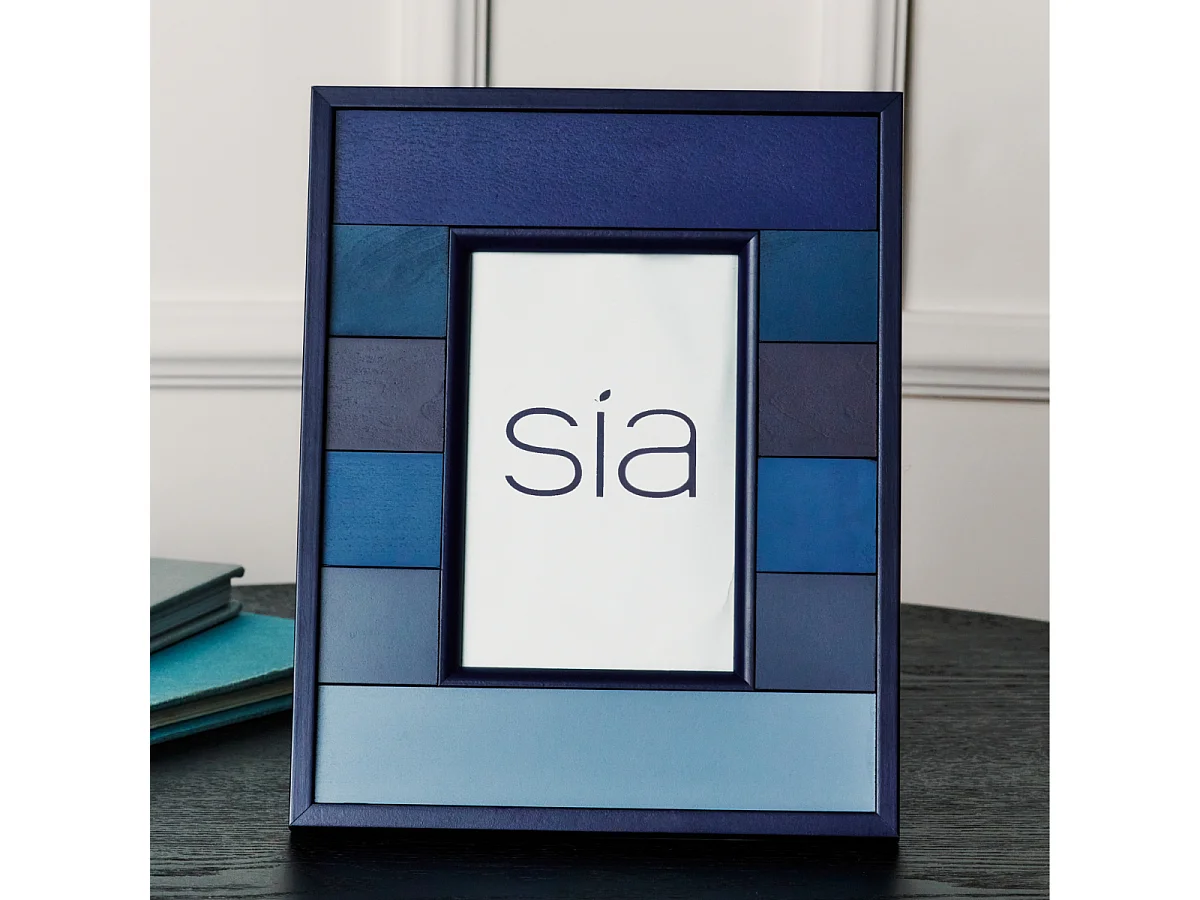 Cadre Photo Boston - Bleu