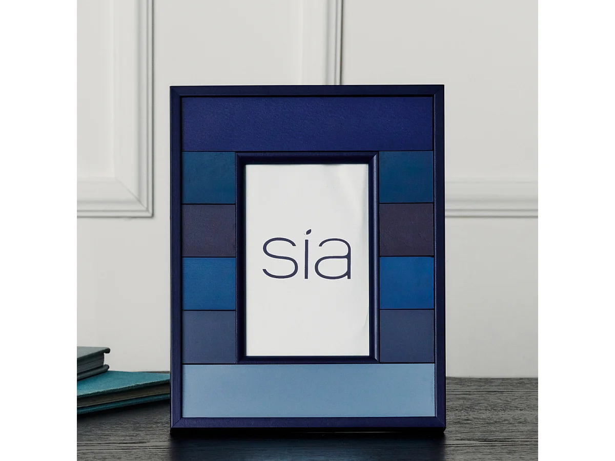 Cadre Photo Boston - Bleu