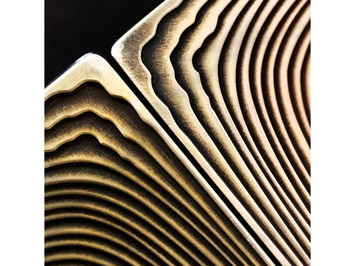 Cadre Photo Print - Doré / 30 cm