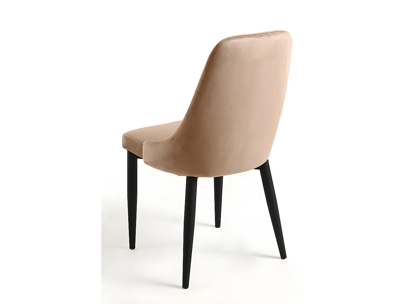 Packs Sillas Comedor - Pack 2 Sillas Kan Terciopelo - Marrón Claro