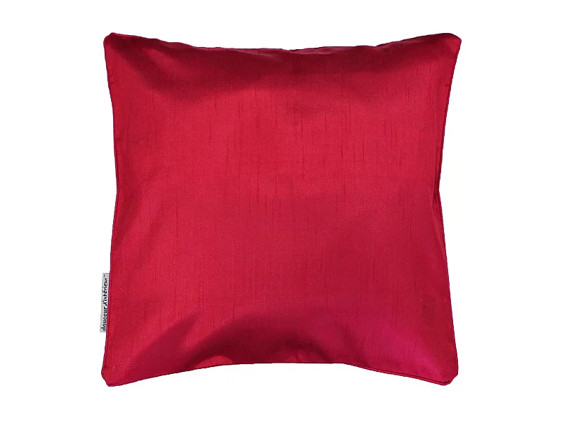Housse de Coussin "Shana" 40x40cm Rouge