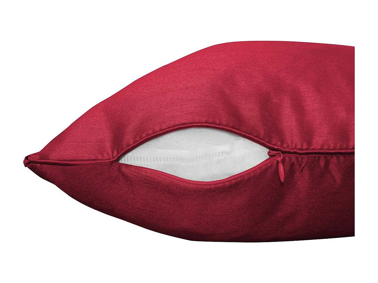 Housse de Coussin "Shana" 40x40cm Rouge