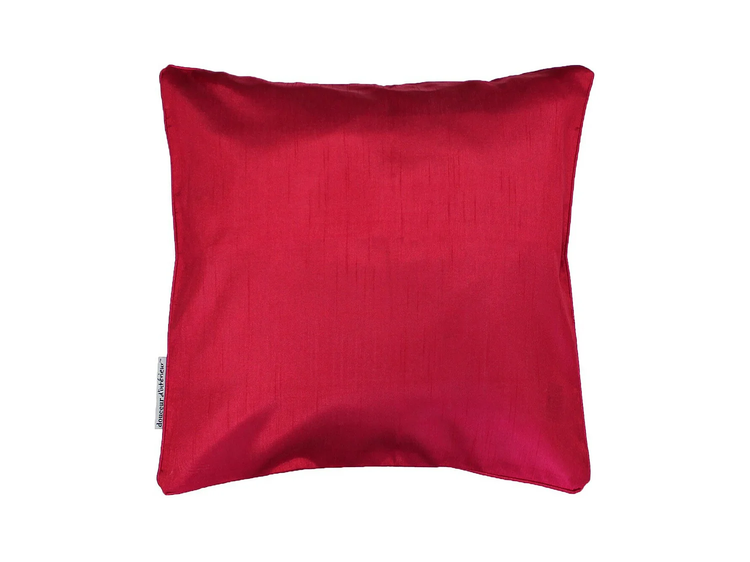 Housse de Coussin "Shana" 40x40cm Rouge