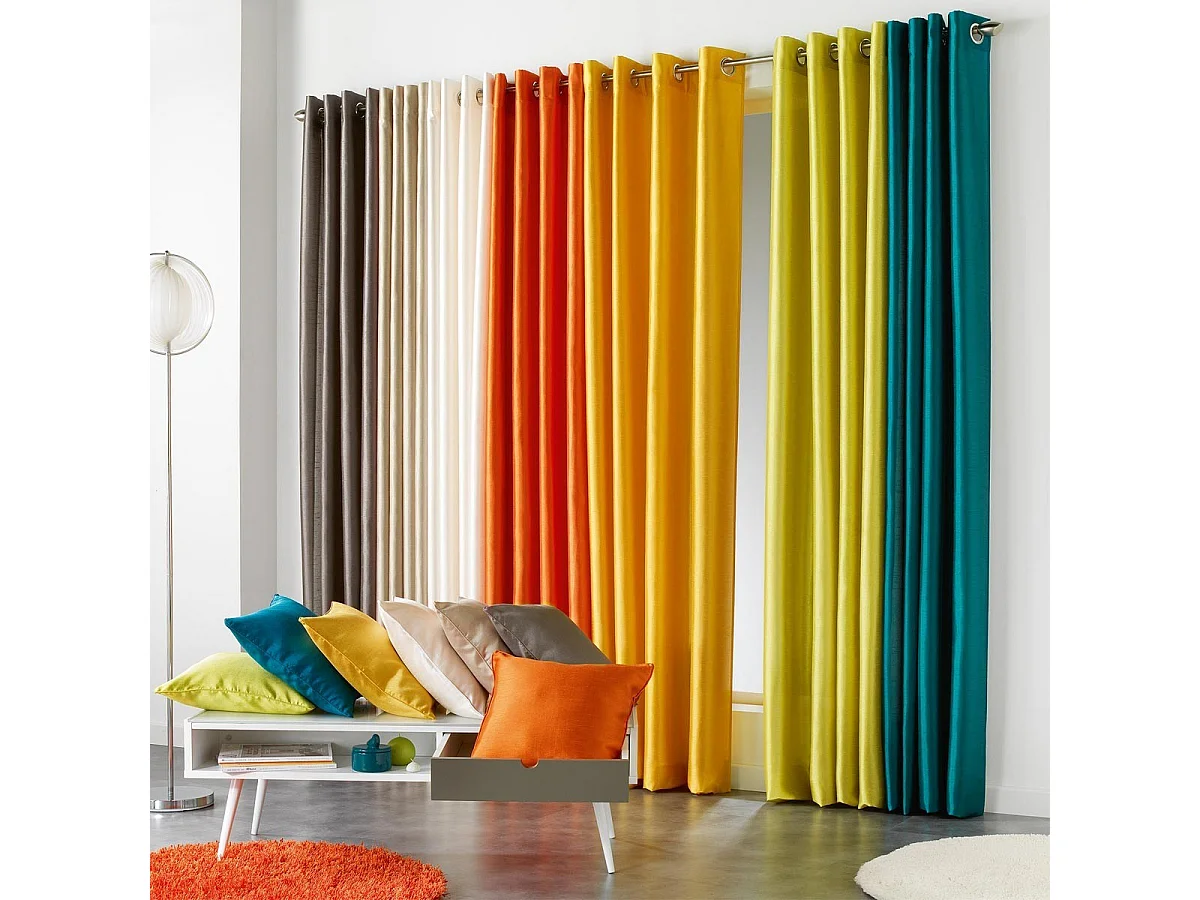 Housse de Coussin &quot;Shana&quot; 40x40cm Rouge