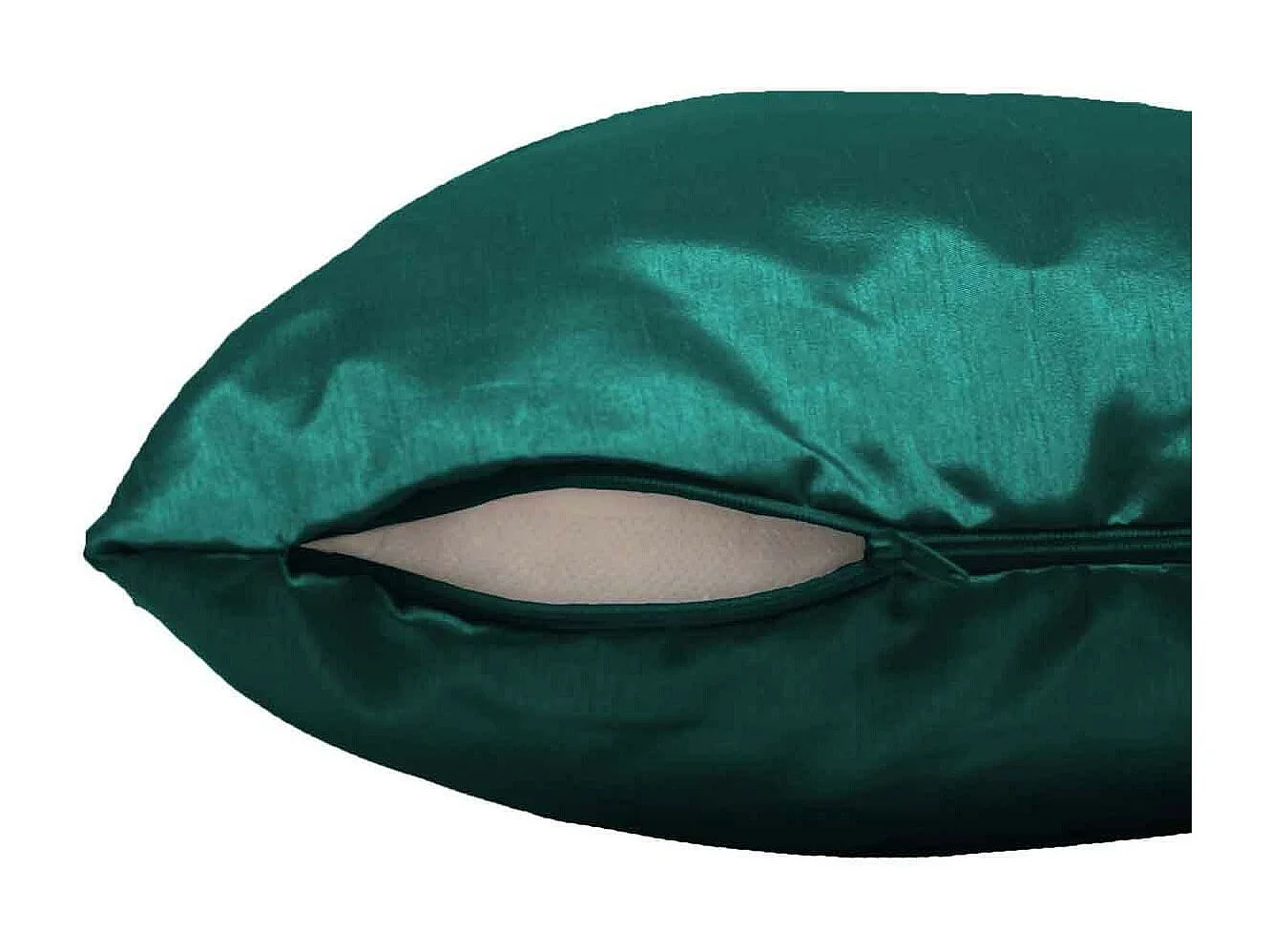 Housse de Coussin "Shana" 40x40cm Émeraude