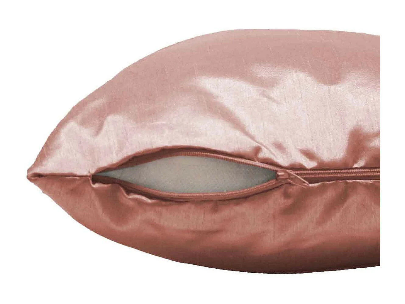 Housse de Coussin "Shana" 40x40cm Rose Poudré