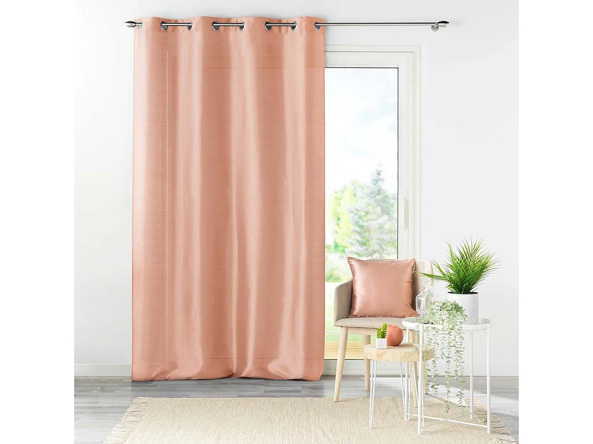 Housse de Coussin "Shana" 40x40cm Rose Poudré