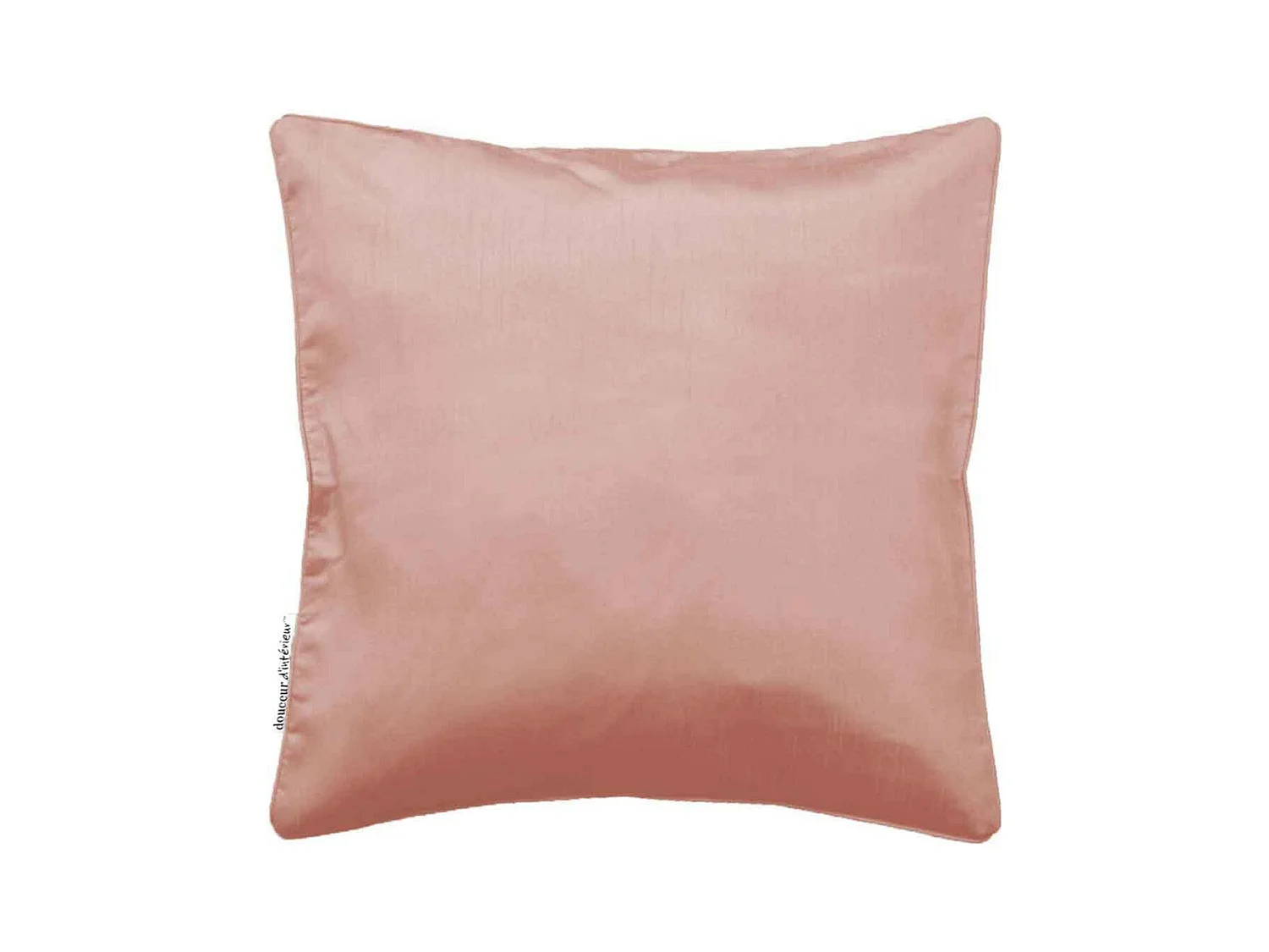 Housse de Coussin "Shana" 40x40cm Rose Poudré