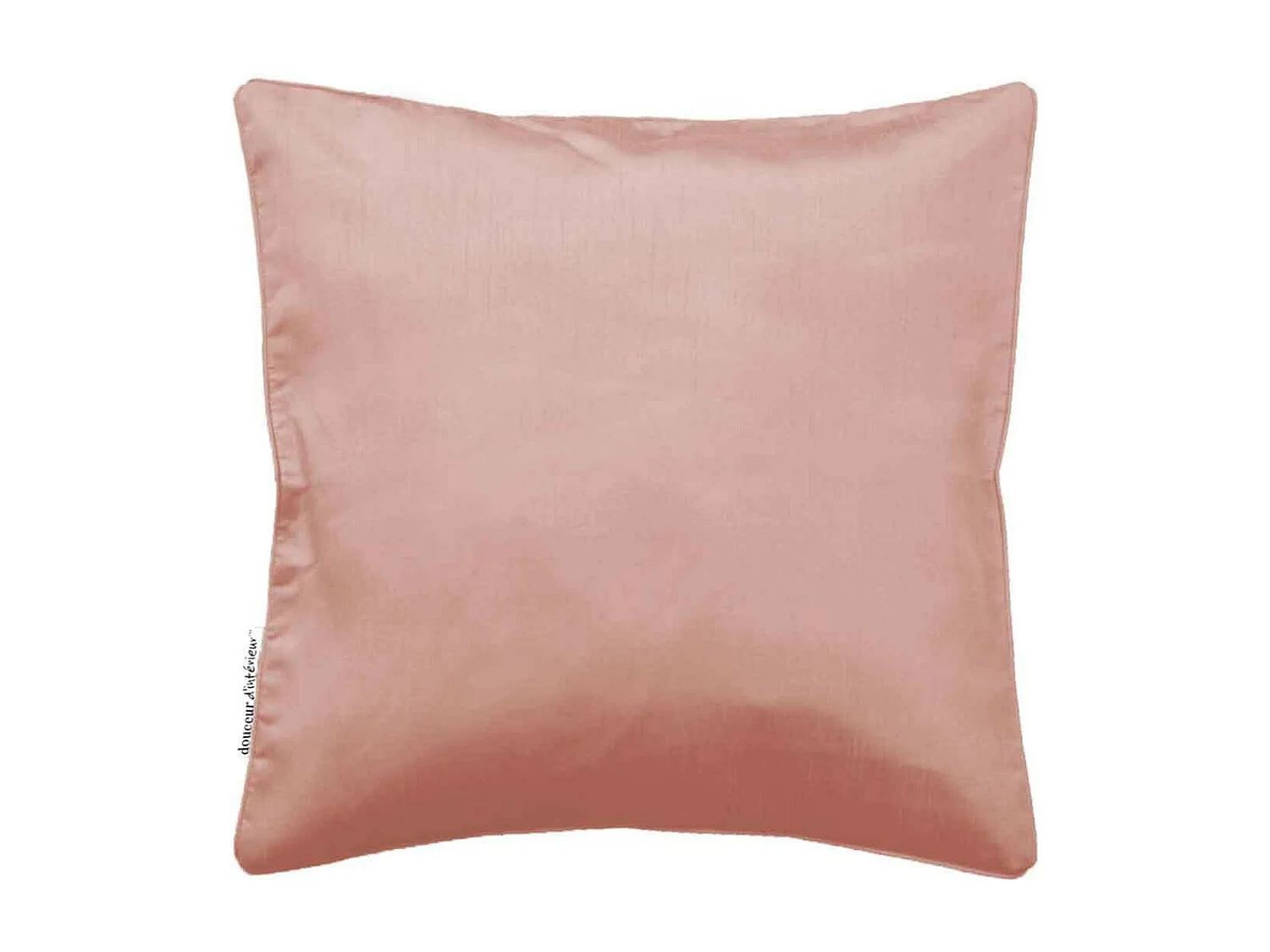 Housse de Coussin "Shana" 40x40cm Rose Poudré