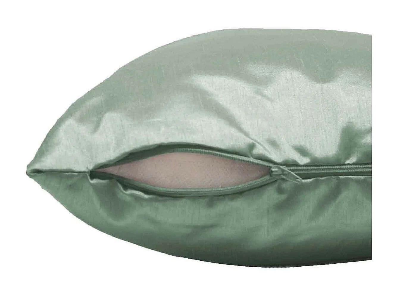 Housse de Coussin "Shana" 40x40cm Sauge