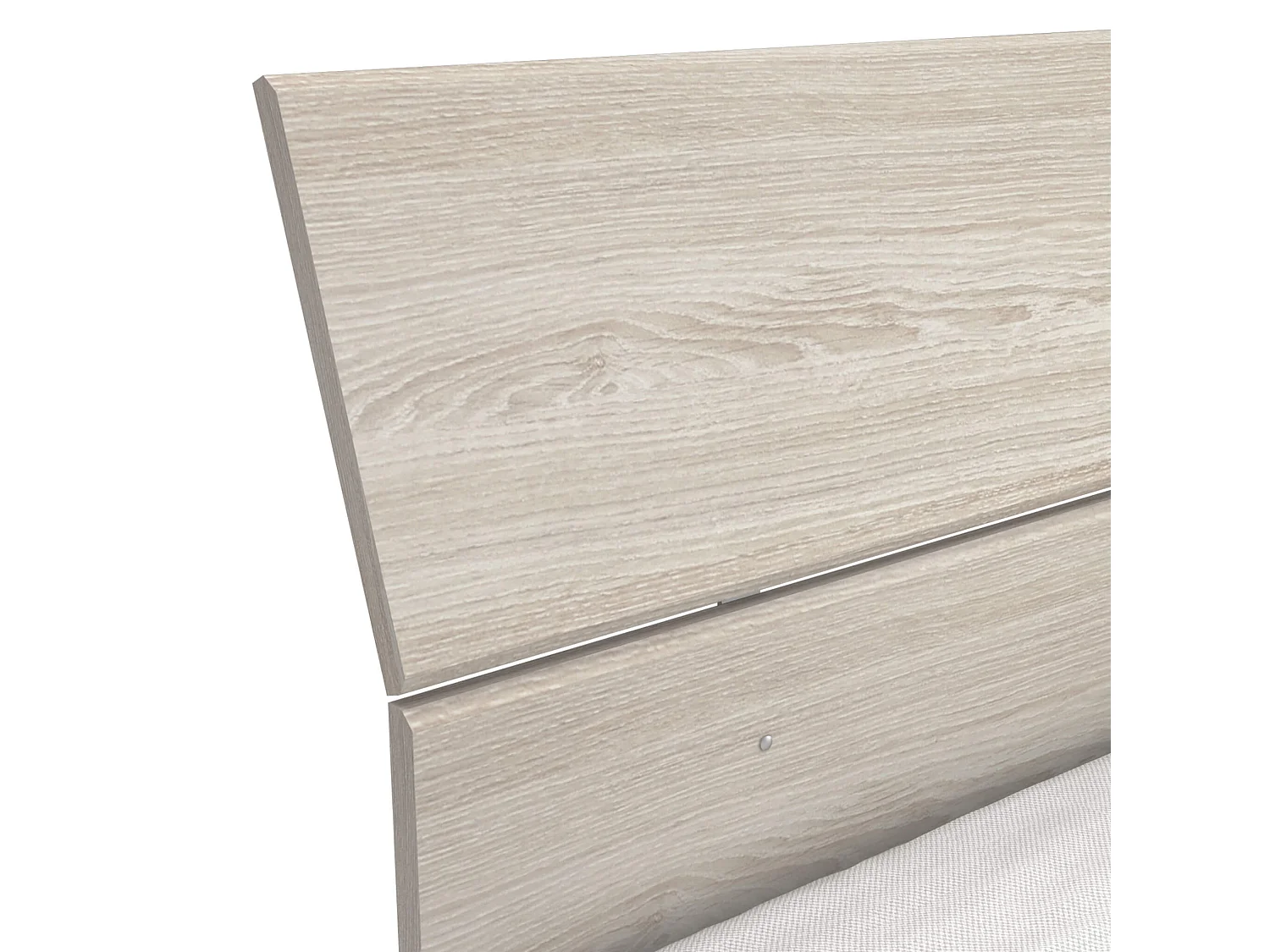 Lit 140x190/200 en bois chêne shannon - LI158