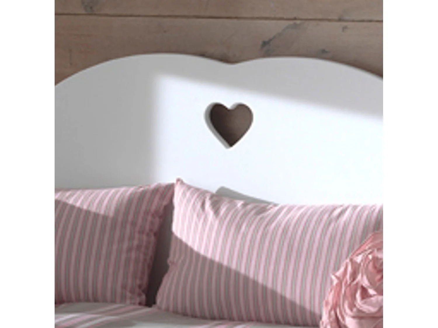 Lit Canapé Enfant en Bois Blanc 90x200 LC2001