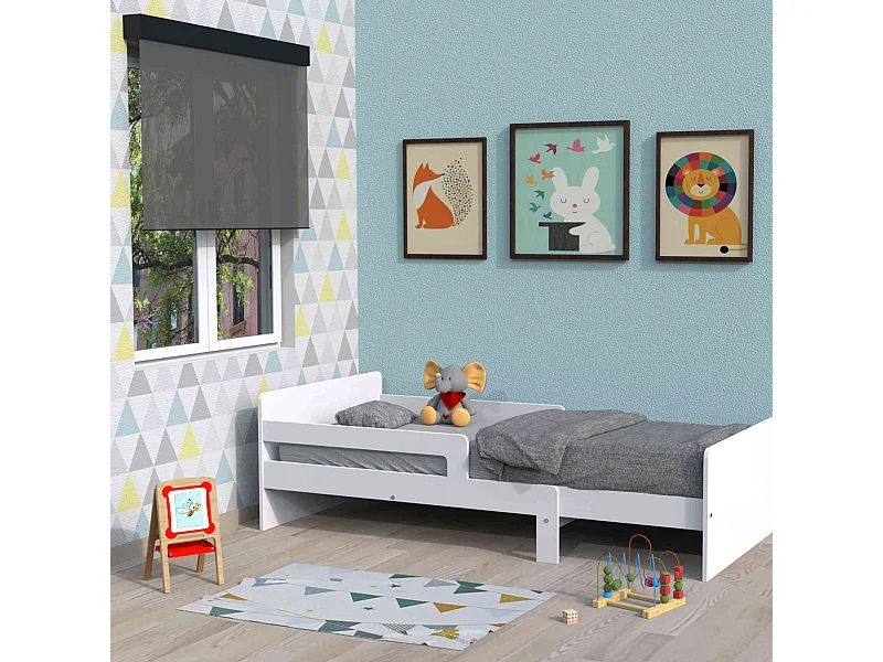 Lit enfant évolutif en bois blanc - LT14001
