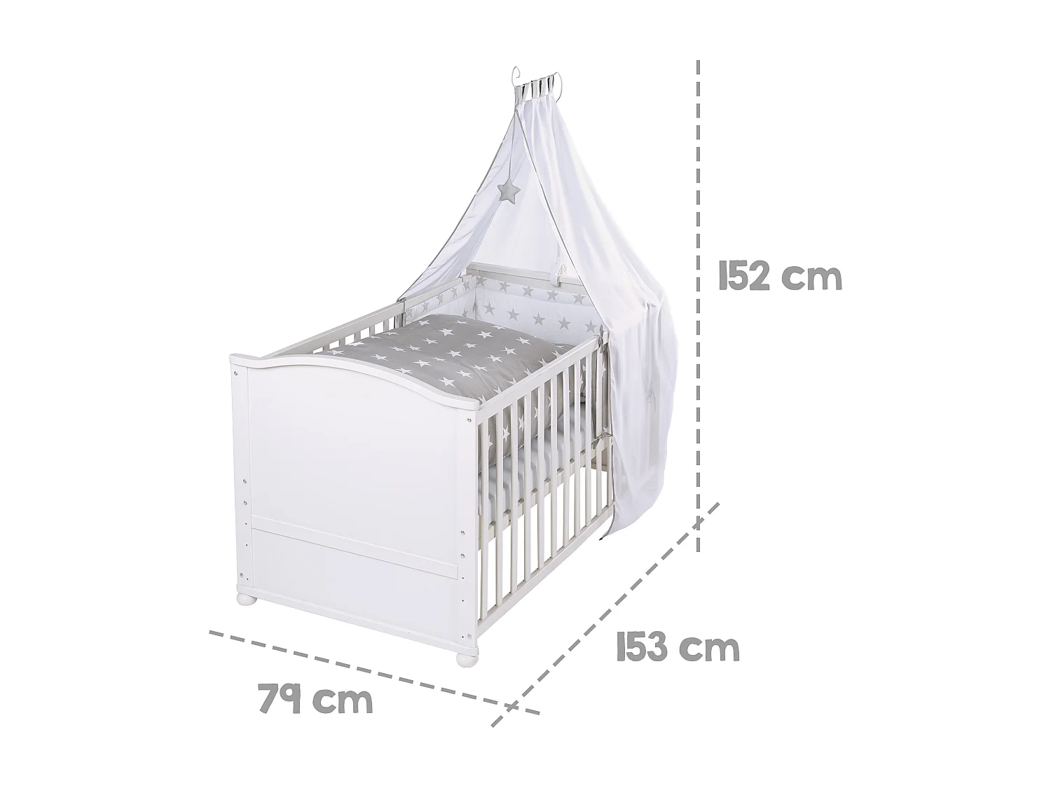 Komplettbettset Little Stars