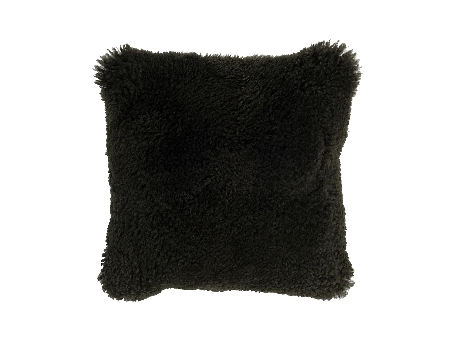 Coussin Déco "Peau de Mouton" 40x40cm Vert