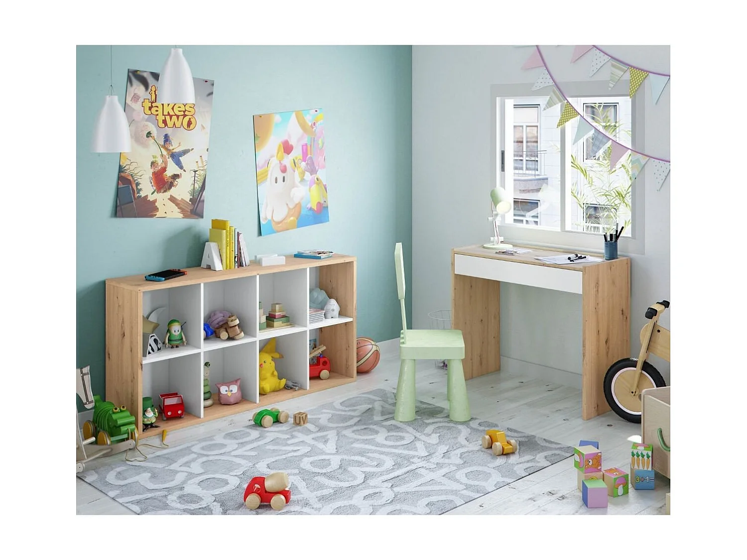 Tafel bureau 1 lade Noa - L82 cm