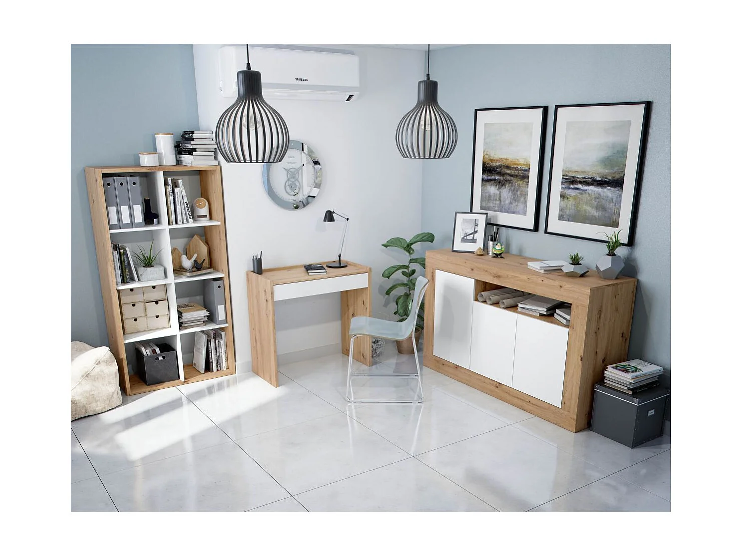 Tafel bureau 1 lade Noa - L82 cm