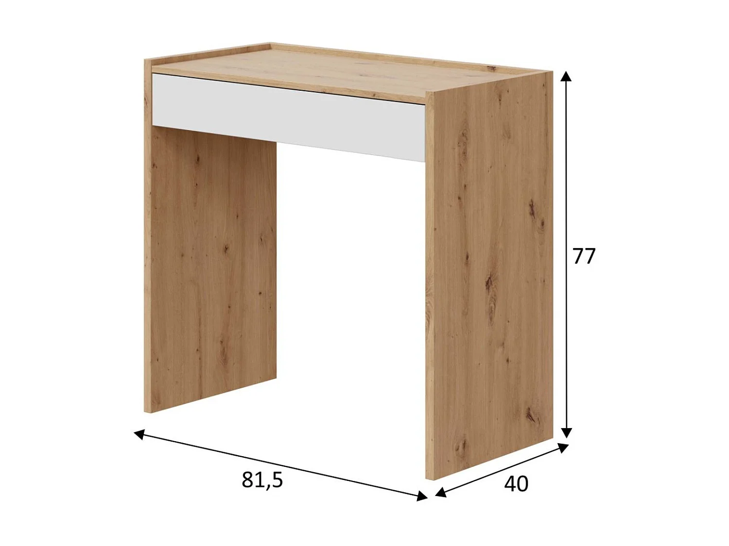 Tafel bureau 1 lade Noa - L82 cm
