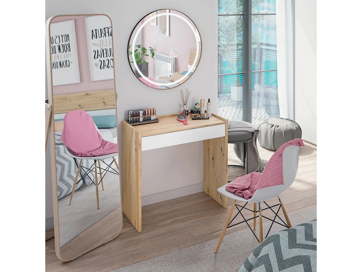 Bureau 1 tiroir Noa - L82 cm