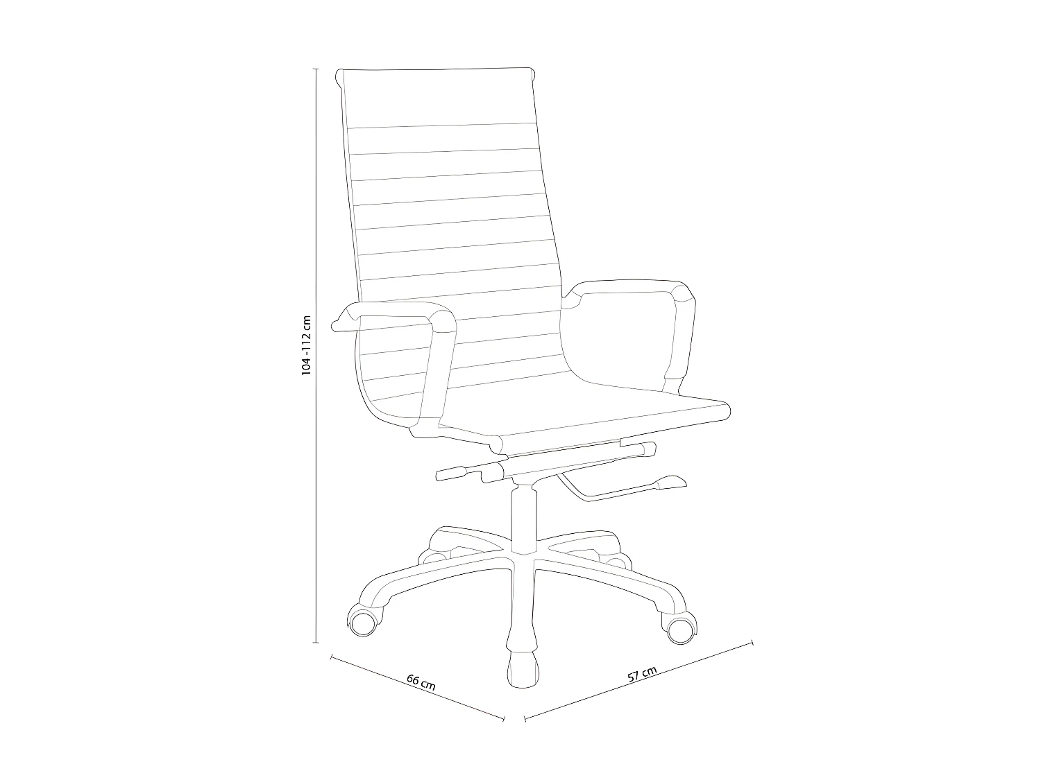 Silla de oficina Boss Negro